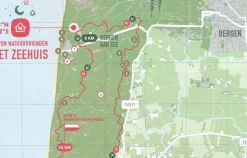 Nivon Wandelgids/kaart 04 Zeehuis trektocht tweedaagse