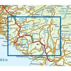 Nordeca Wandelkaart 3045 Dalane