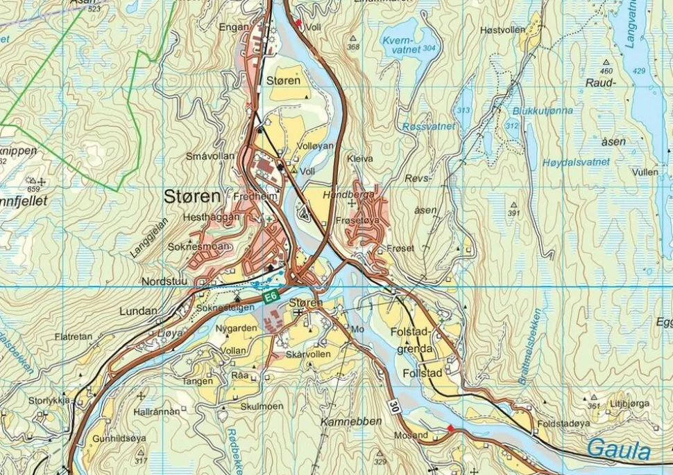 Nordeca Wandelkaart 10075 Töfsingdalen