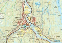 Nordeca Wandelkaart 10090 Trondheim
