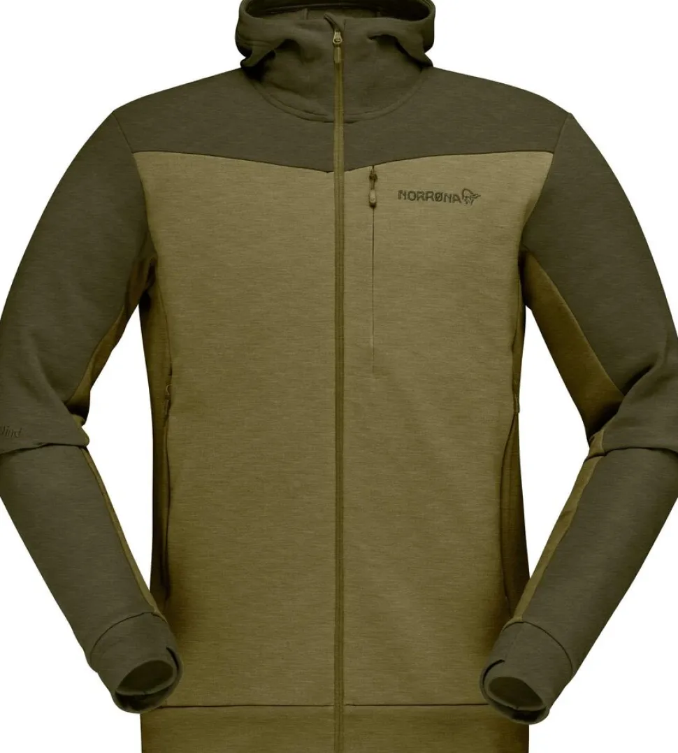 Norrona Falketind warmwool2 stretch zip hood M