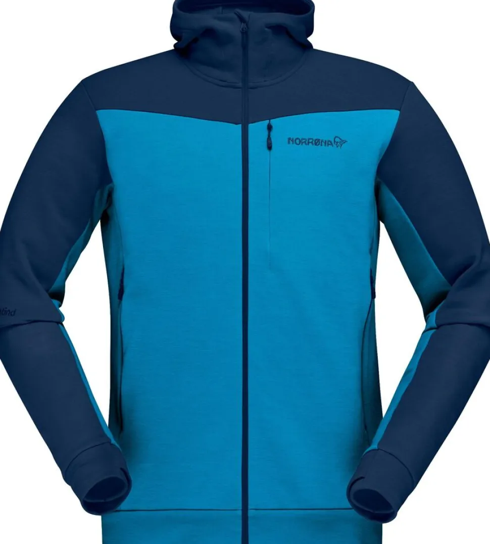 Norrona Falketind warmwool2 stretch zip hood M