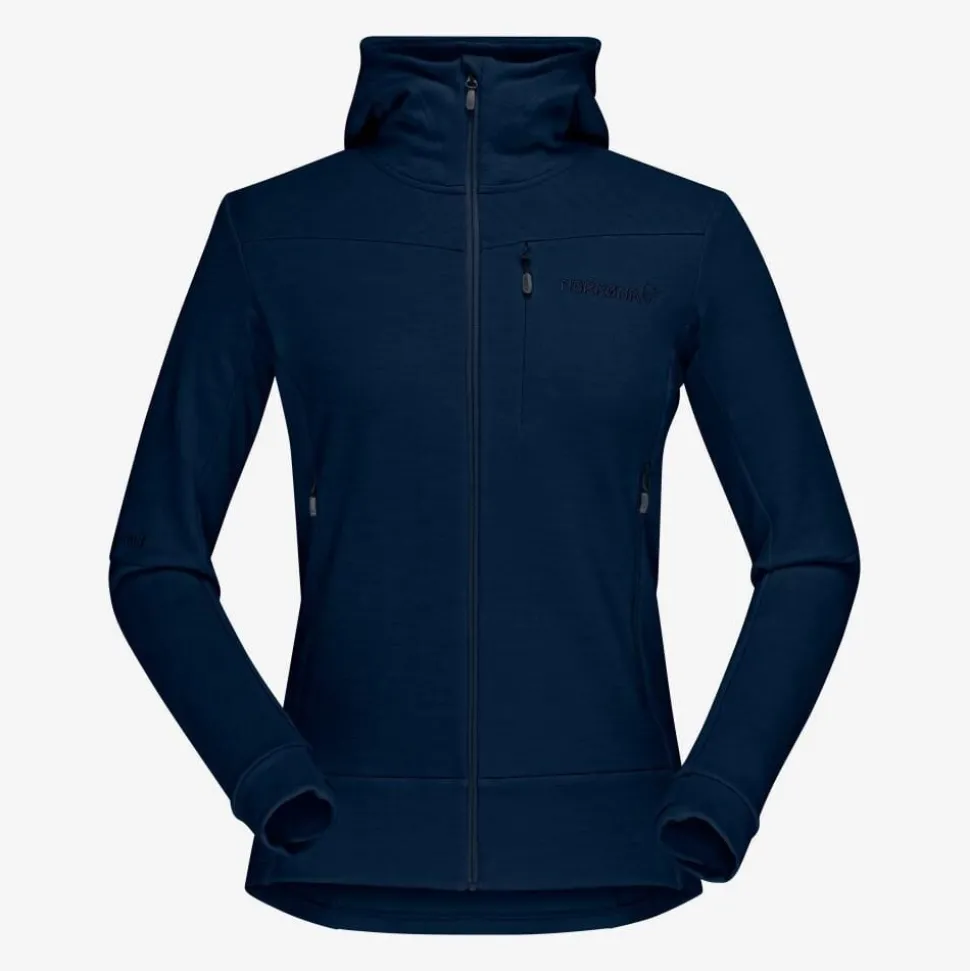 Norrona Falketind warmwool2 stretch zip hood W