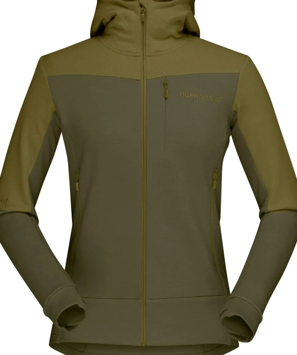 Norrona Falketind warmwool2 stretch zip hood W