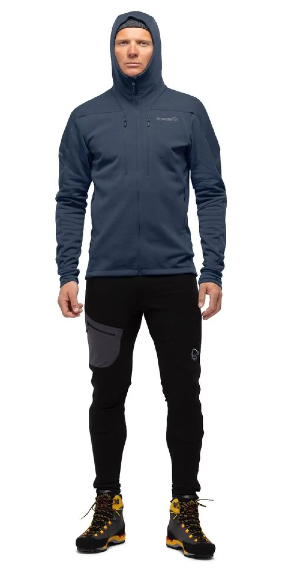 Norrona Trollveggen powerstretch pro zip hood