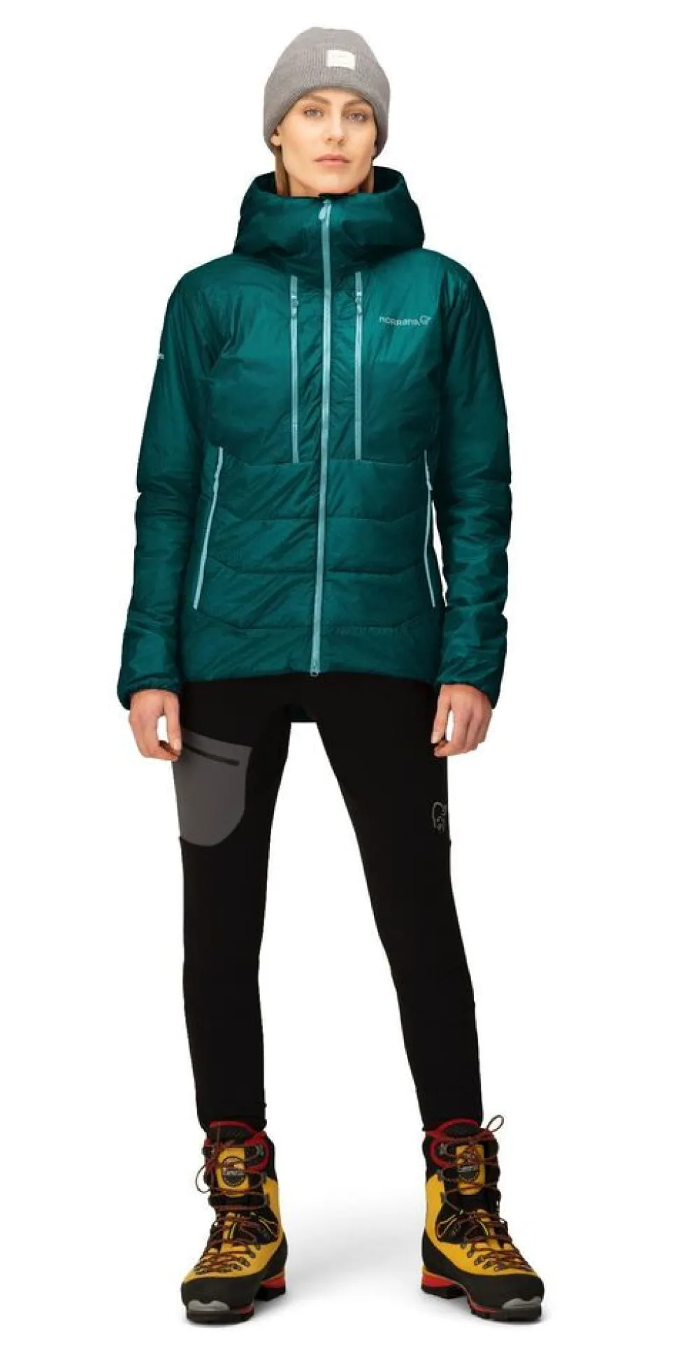 Norrona Trollveggen primaloft100 zip hood w's