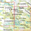 Norstedts Zweden Outdoormap 08 Saxnäs - Borgafjäll