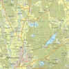 Norstedts Zweden Topografische wandelkaart 83 Furudal