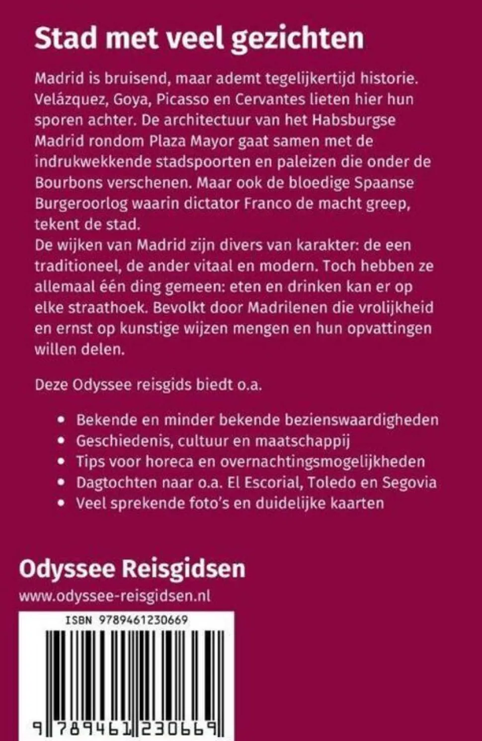 Odyssee Reisgidsen Reisgids Madrid