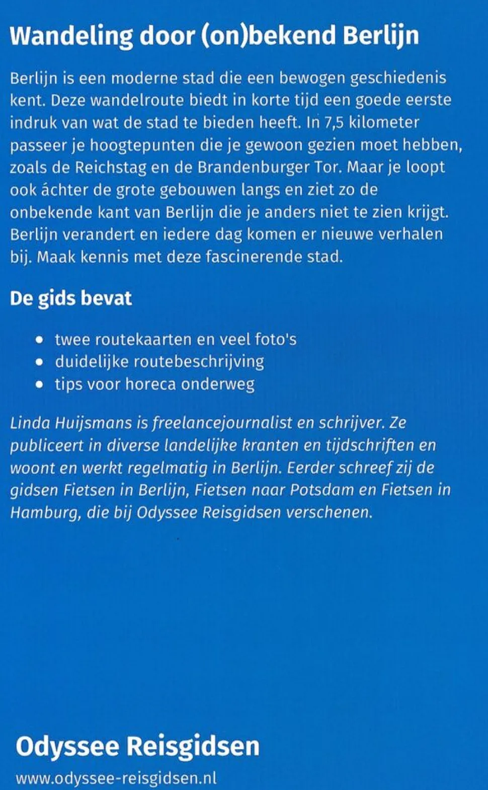 Odyssee Reisgidsen Wandelen in Berlijn