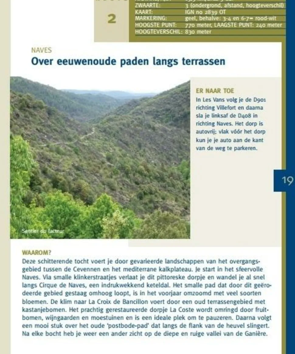 One Day Walks Publishing Wandelen in de Ardèche