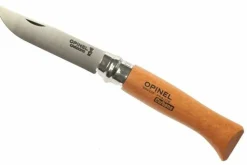 Opinel Opinel N0.08 classic carbon niet rvs/hout virobloc