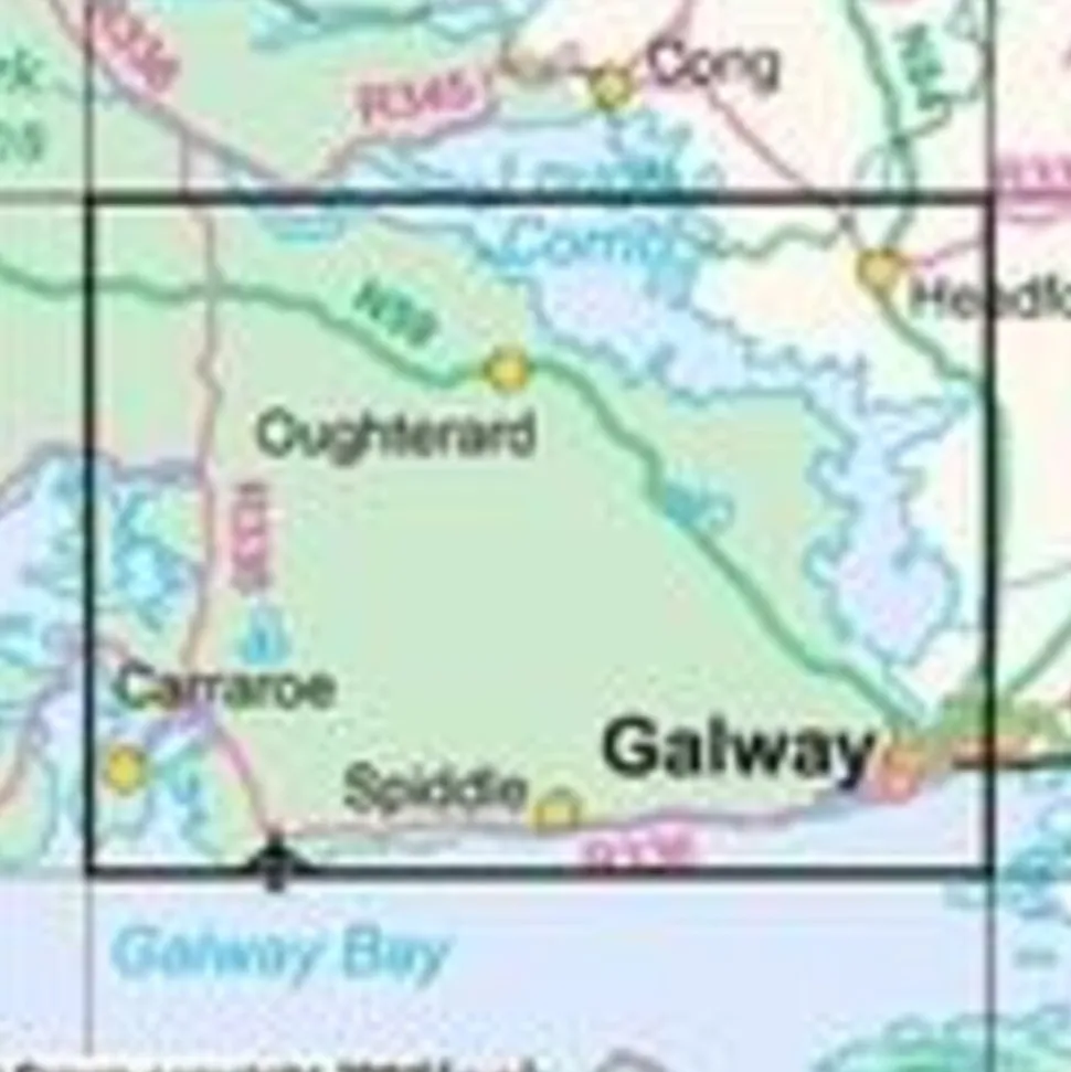 Ordnance Survey Ierland Wandelkaart Discovery Galway 45