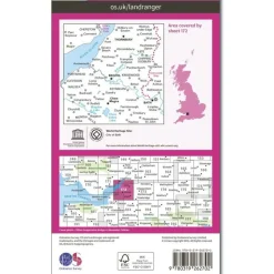 Ordnance Survey Wandelkaart 172 Bristol & Bath