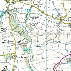 Ordnance Survey Wandelkaart OL9 Explorer Exmoor