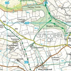 Ordnance Survey Wandelkaart OL9 Explorer Exmoor