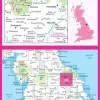 Ordnance Survey Wandelkaart 100 Malton & Pickering