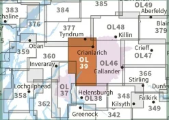 Ordnance Survey Wandelkaart OL39 Explorer Loch Lomond North