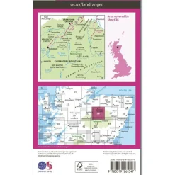 Ordnance Survey Wandelkaart Active 36 Grantown Aviemore 1:50.000