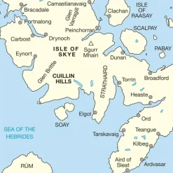 Ordnance Survey Wandelkaart 032 South Skye & Cuillin Hills