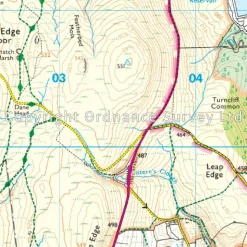 Ordnance Survey Wandelkaart OL24 Explorer Peak District - White Pe