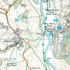 Ordnance Survey Wandelkaart OL24 Explorer Peak District - White Pe