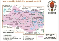 Ordnance Survey Wandelkaart OL12 Explorer Brecon Beacons