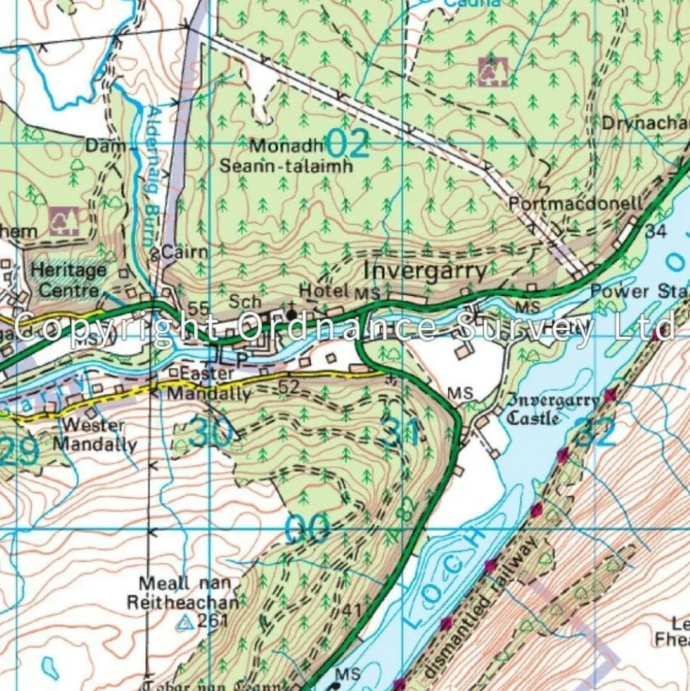 Ordnance Survey Wandelkaart 019 Gairloch & Ullapool
