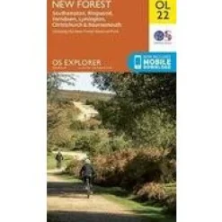 Ordnance Survey Wandelkaart OL22 Explorer New Forest
