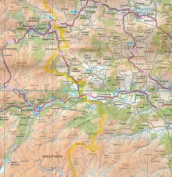 Ordnance Survey Wegenkaart 1 Schotland Noord