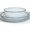 origin outdoors Enamel plate 26 cm ocean flat