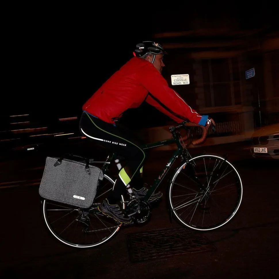 Ortlieb Office Bag High Visibility QL3.1 - reflecterende fietsaktetas