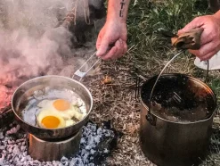 pathfinder RVS bush pot fornuis