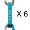 Petzl Djinn Axess Quickdraw 6x turquoise 12cm