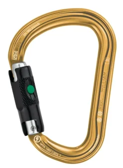 Petzl William ball-lock gold
