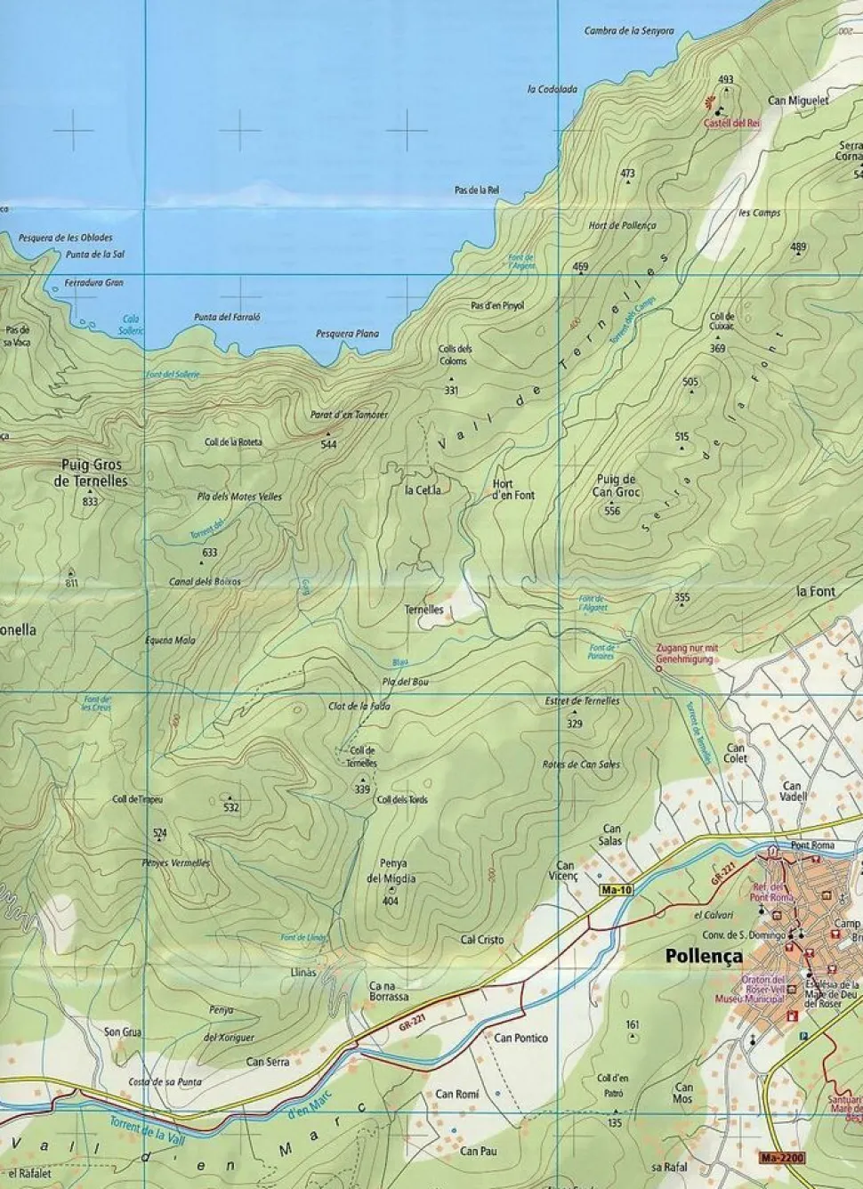 Publicpress Wandelkaart 428 Mallorca Serra De Tramuntana Zuid