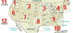 Reise know how Wegenkaart USA 8 Zuid