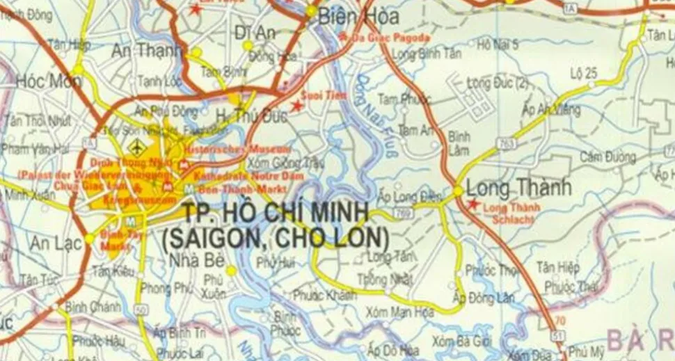 Reise know how Wegenkaart Vietnam Zuid