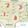 Reise know how Wegenkaart USA 9 Zuidoost