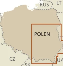 Reise know how Wegenkaart Polen Zuidoost