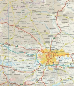 Reise know how Wegenkaart Polen Zuidoost