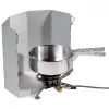 Relags aluminium Oprolbaar windscherm 24 x 74 cm