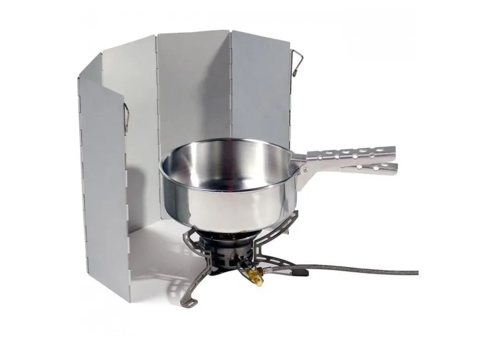 Relags aluminium Oprolbaar windscherm 24 x 74 cm