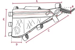 Revelate Designs Ranger Ecopac Frame Bag Black