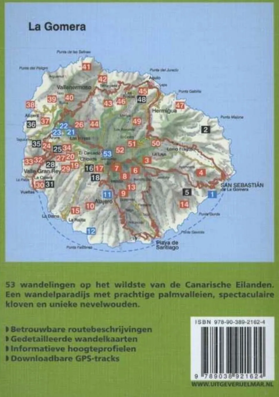 Rother Nederlandstalig Wandelgids La Gomera (NL)