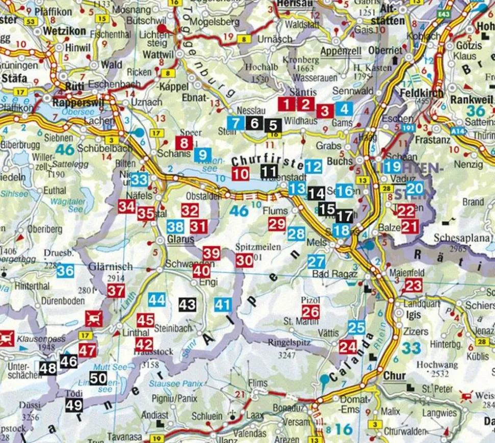 Rother Skitourenführer Ostschweiz