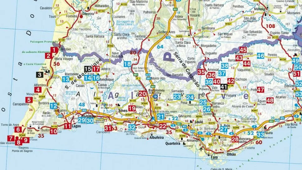 Rother Wandelgids Algarve 53 touren