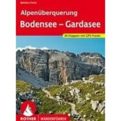 Rother Wandelgids Bodensee-Gardasee