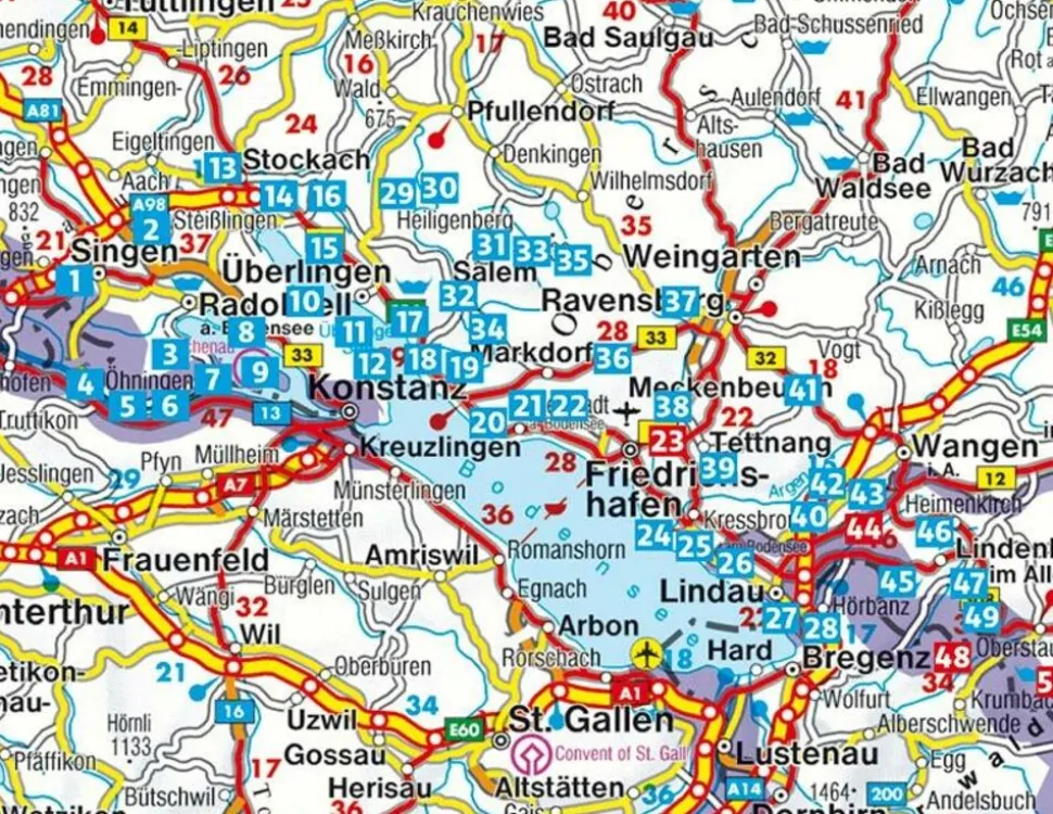 Rother Wandelgids Bodensee Nord