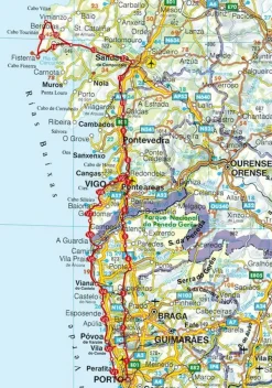 Rother Wandelgids Caminho Portugues Jakobsweg
